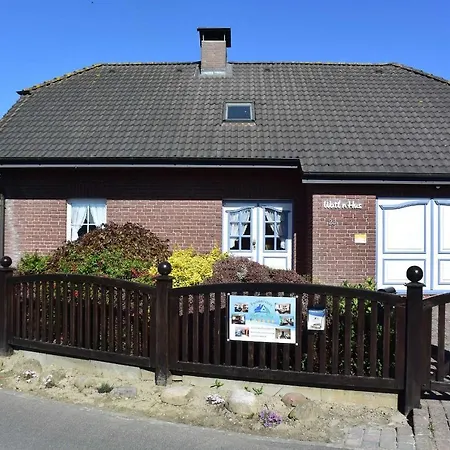 Exklusives _ferienhaus Watt_n Hus * Friedrichskoog-Spitz